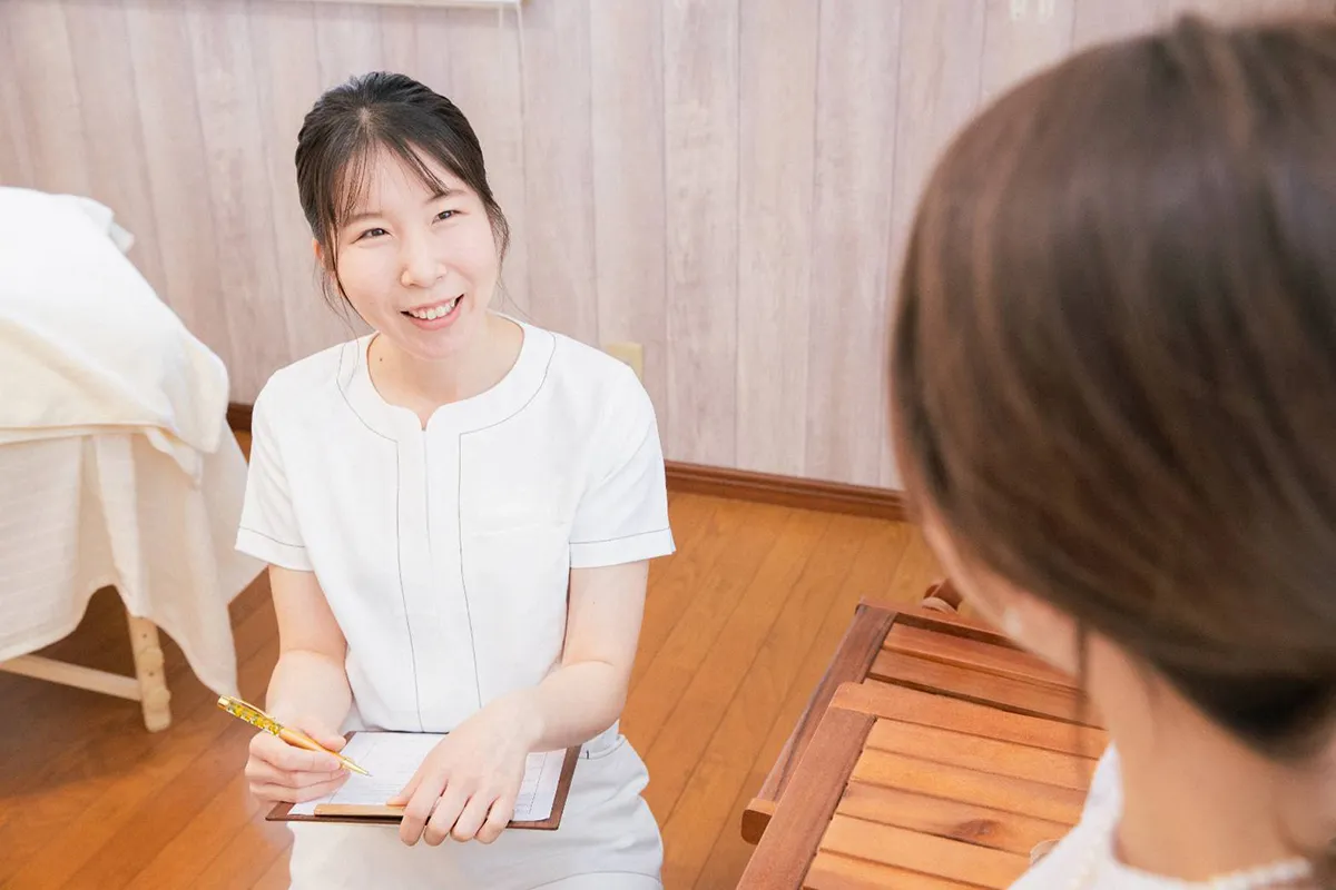 お悩み相談、丁寧なヒアリング