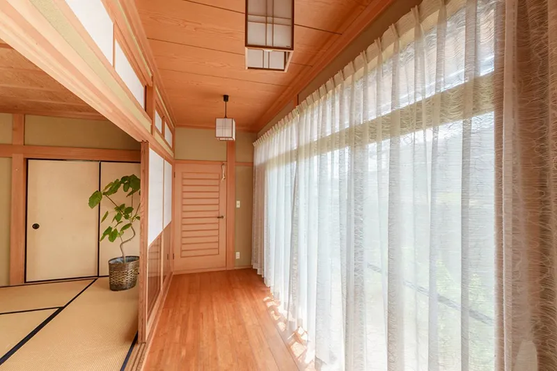 レンタルスペース内観の縁側